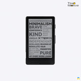 Black XTEINK X4 Pocket eReader - E-Ink Display, Ultra-Thin Magnetic Design