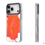 YOUNGKIT for iPhone 17 Series Cyberpunk Luminous Quicksand Case