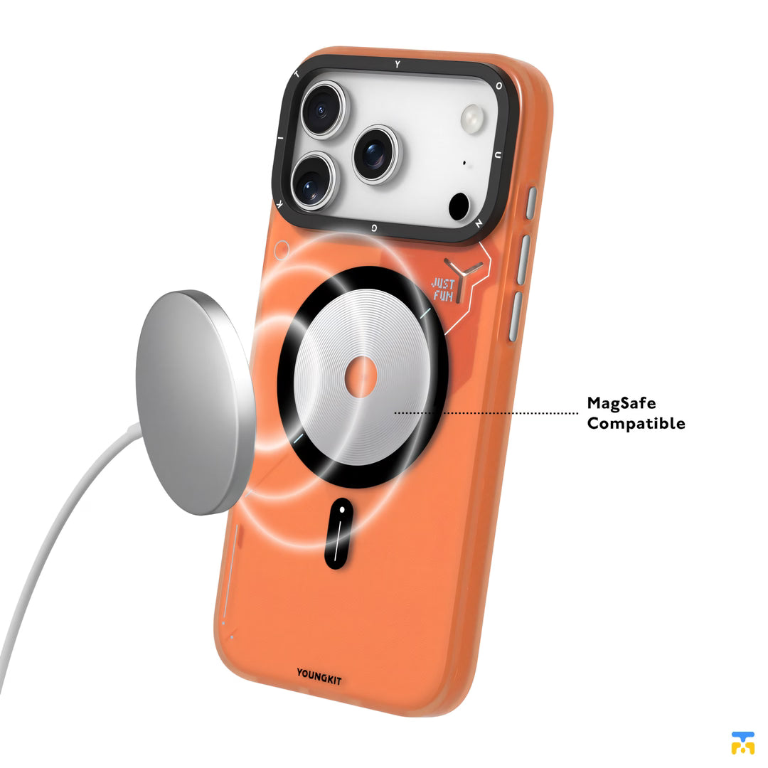 YOUNGKIT for iPhone 17 Series Disc Core JUST FUN Case