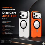 YOUNGKIT for iPhone 17 Series Disc Core JUST FUN Case
