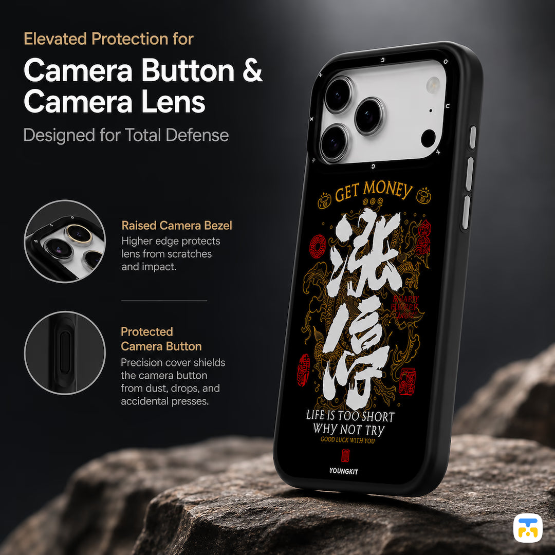 YOUNGKIT for iPhone 17 Series GET MONEY Limited Edition Case