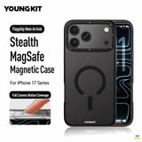 YOUNGKIT for iPhone 17 Series Hidden Sand Matte Texture Case