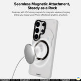 Seamless Magnetic Attachment,
Steady as a Rock - YOUNGKIT for Samsung S26 Ultra Disc Core JUST FUN Case