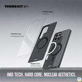 IMD Technology • Hard-Core Protection • Nuclear Aesthetics - YOUNGKIT for Samsung S26 Ultra Hidden Sand Matte Texture Case