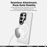 Seamless Attachment, Rock-Solid Stability - YOUNGKIT for Samsung S26 Ultra Hidden Sand Matte Texture Case